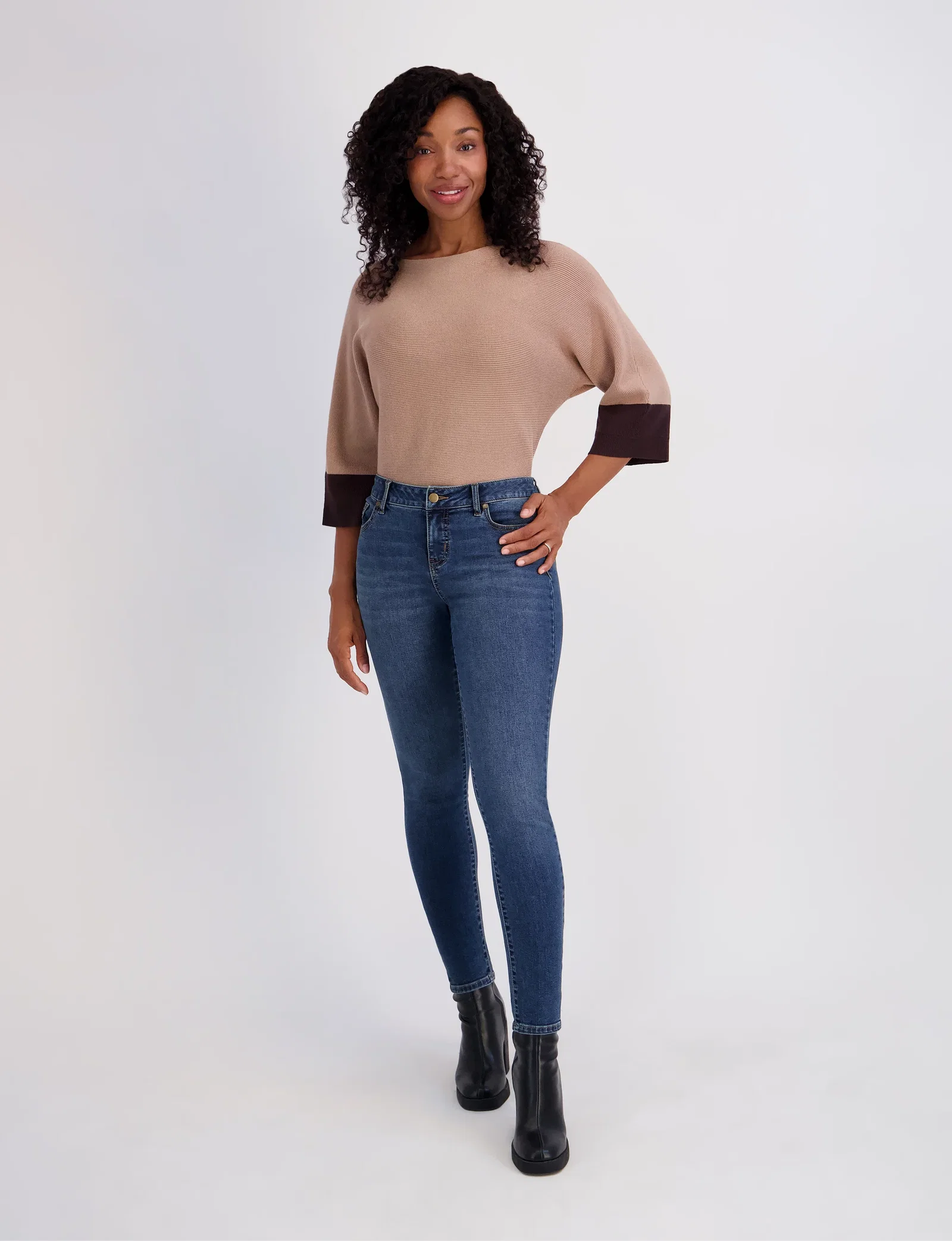 Image of Westport Signature Skinny 5 Pocket Denim Jean
