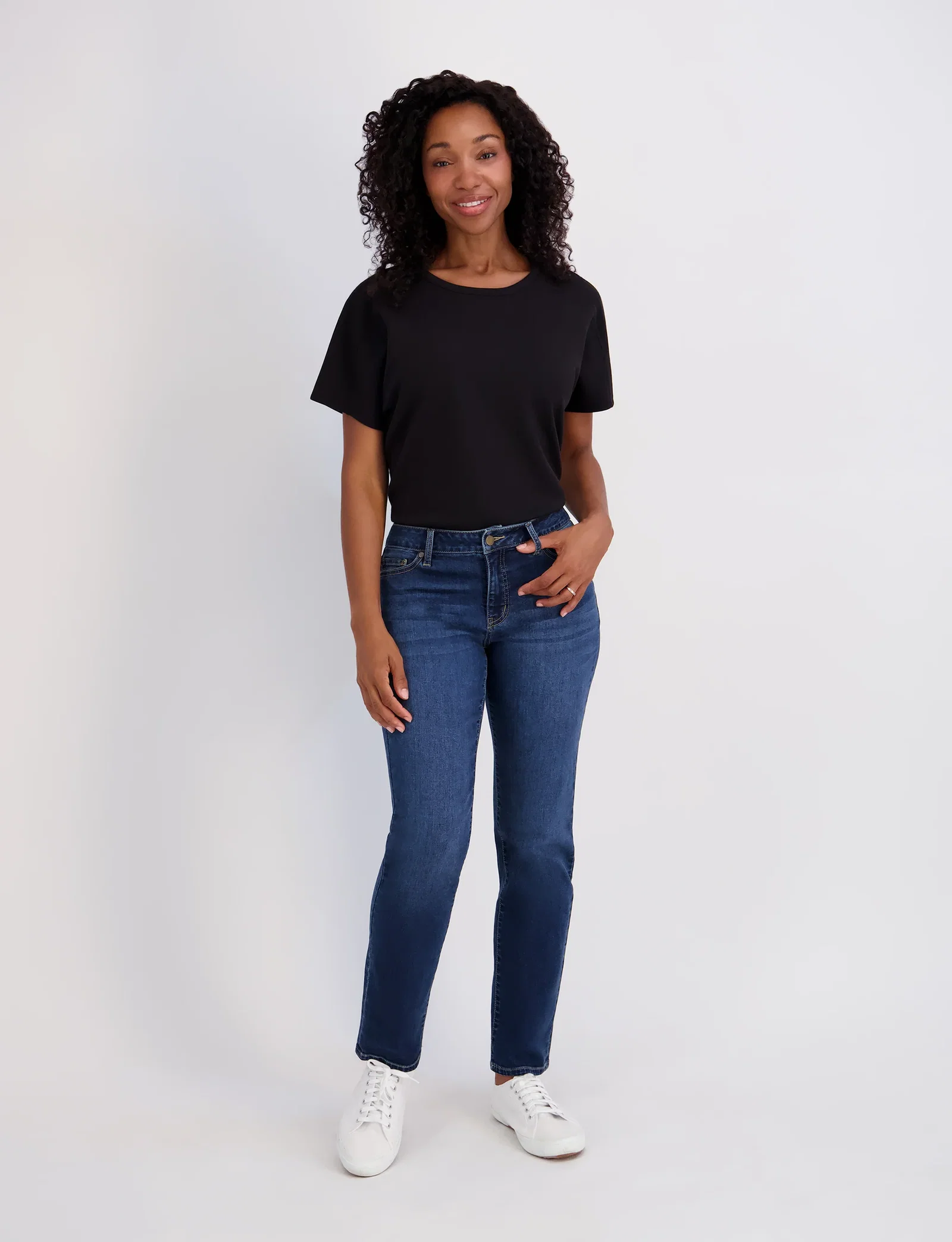 Image of Westport Signature Straight Leg Denim Jeans