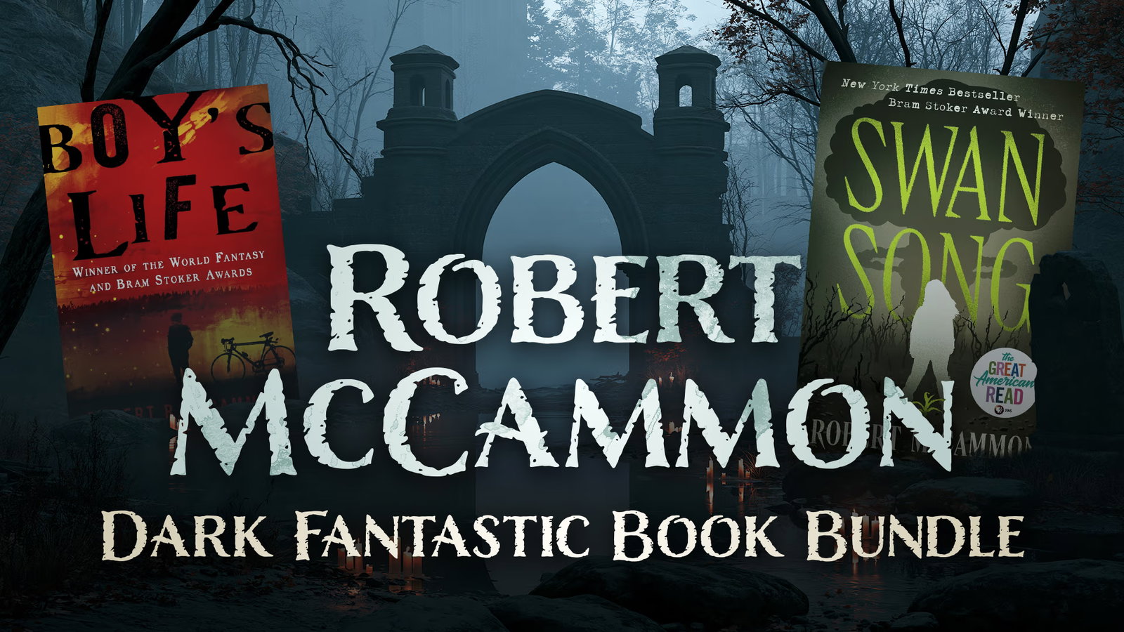 Robert McCammon Dark Fantastic Book Bundle