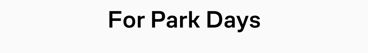For Park Days