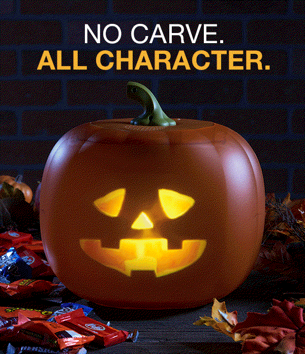 Spooky season starts NOW: Get our Animated Jack-O-Lantern and bring your Halloween decor to life.