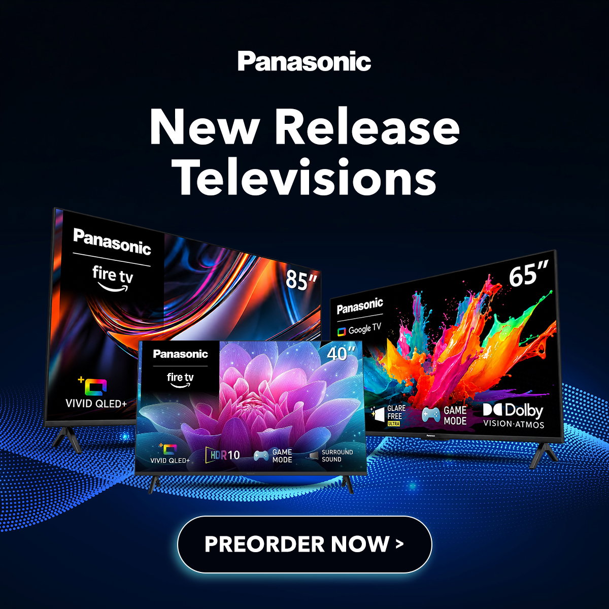 Panasonic TVs Preorder