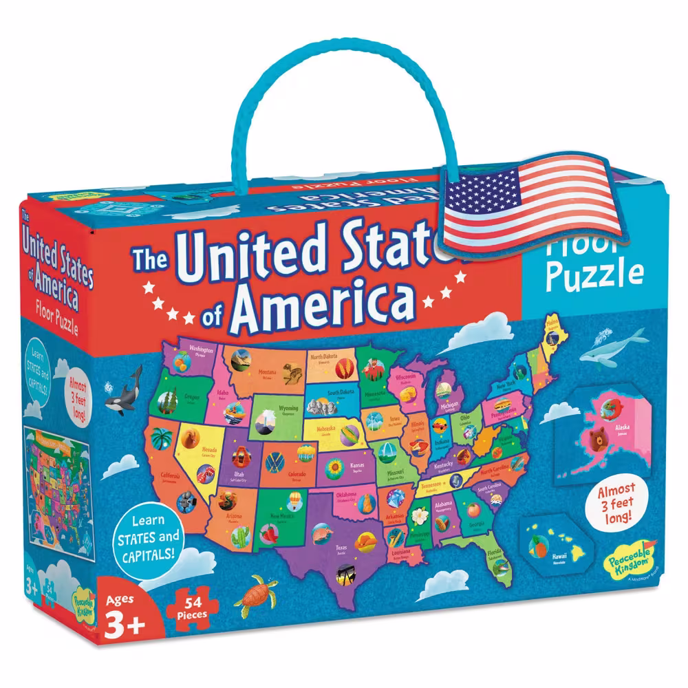 USA Floor Puzzle