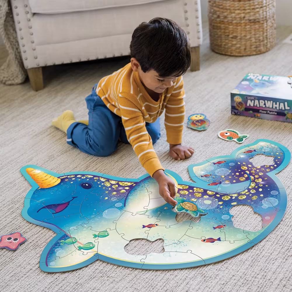 Narwhal Floor Puzzle
