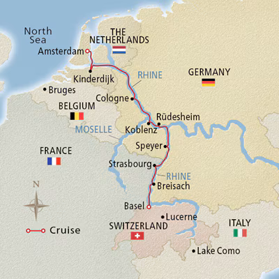 Rhine Getaway map