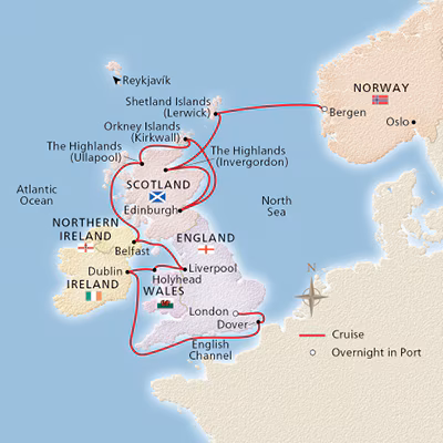 British Isles Explorer map