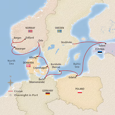 Viking Homelands map