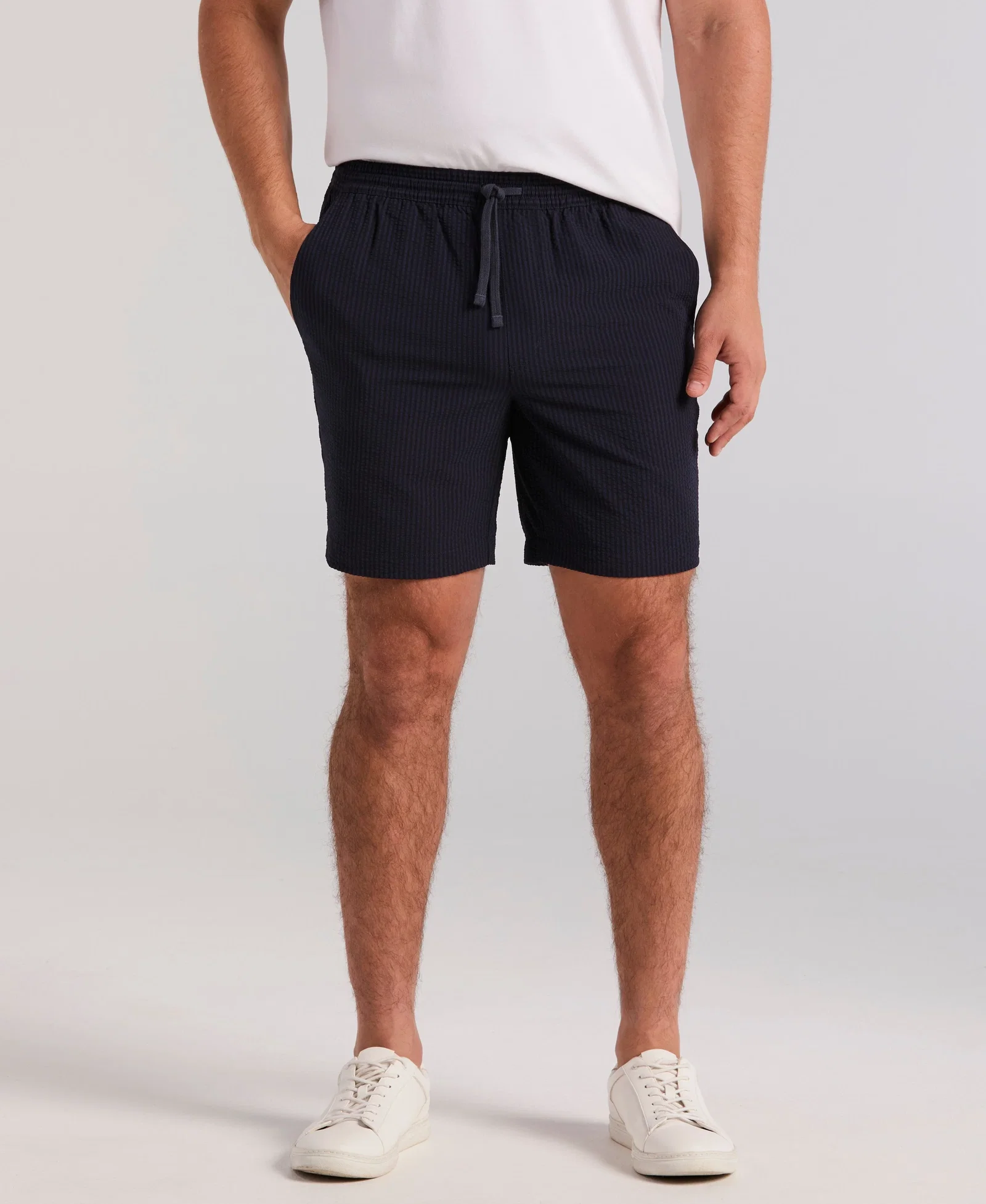 Image of 7" Drawstring Seersucker Short