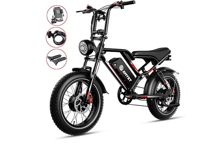 2026 - Elcykel - Ebike - S8 OOK-TEK 1000W 48V 17.5ah - 45km