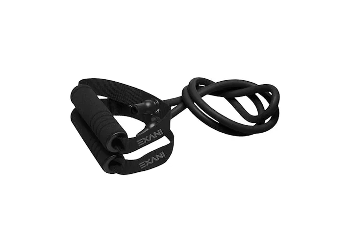Exani - Gummiband med handtag, light, medium eller strong