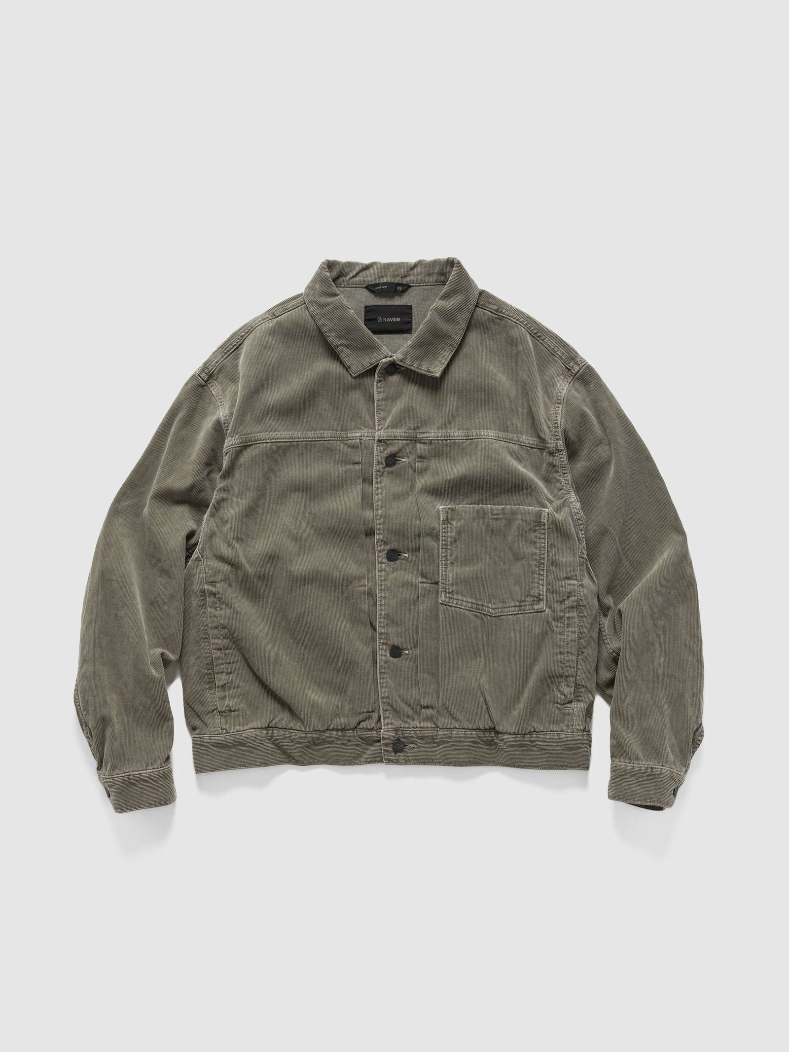 Image of Station Jacket Type 01 - Corduroy Sulfur Dye Taupe