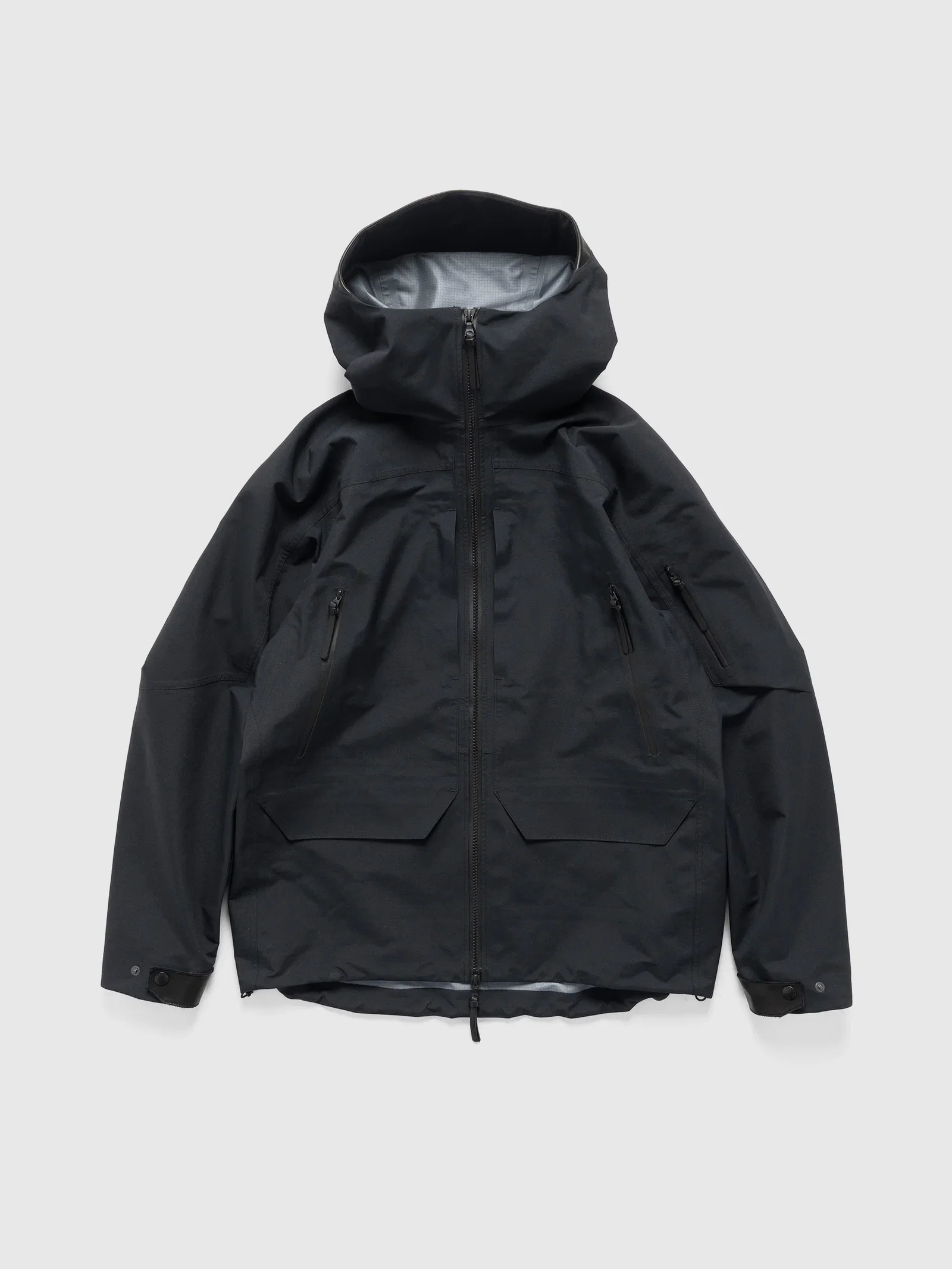 Image of Spectre Jacket - GORE-TEX® Nylon 3L / Leather Black