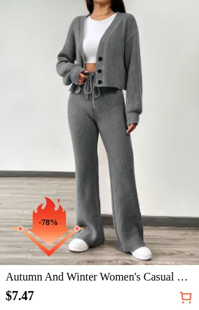 Autumn And Winter Women s Casual...