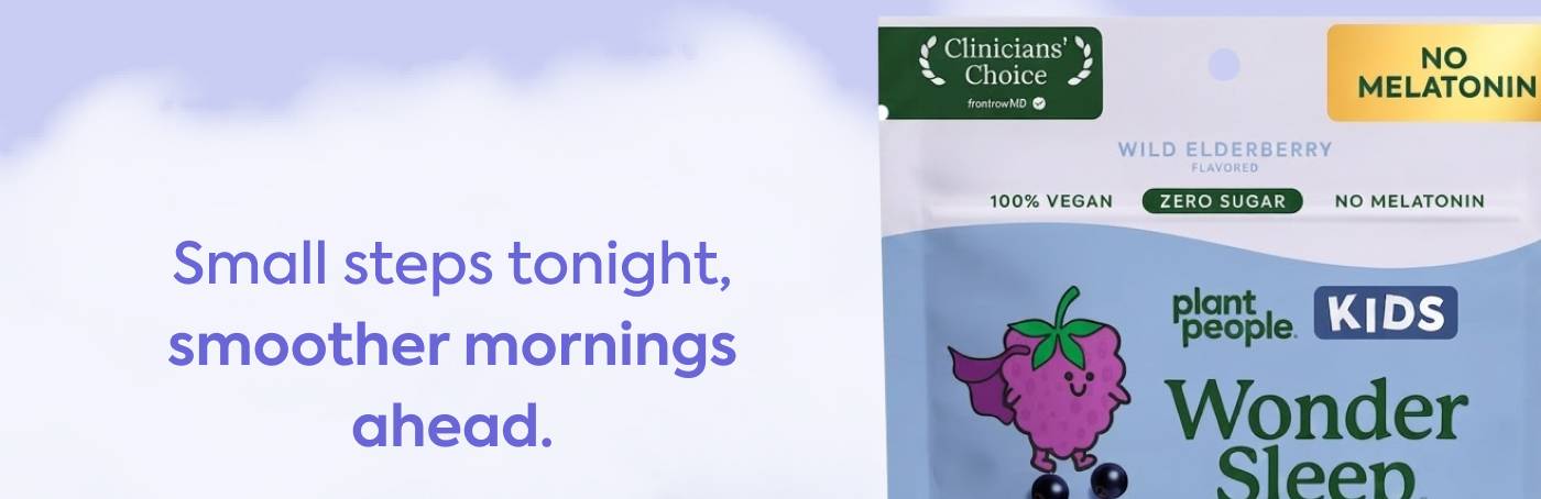 Small steps tonight, smoother mornings ahead.