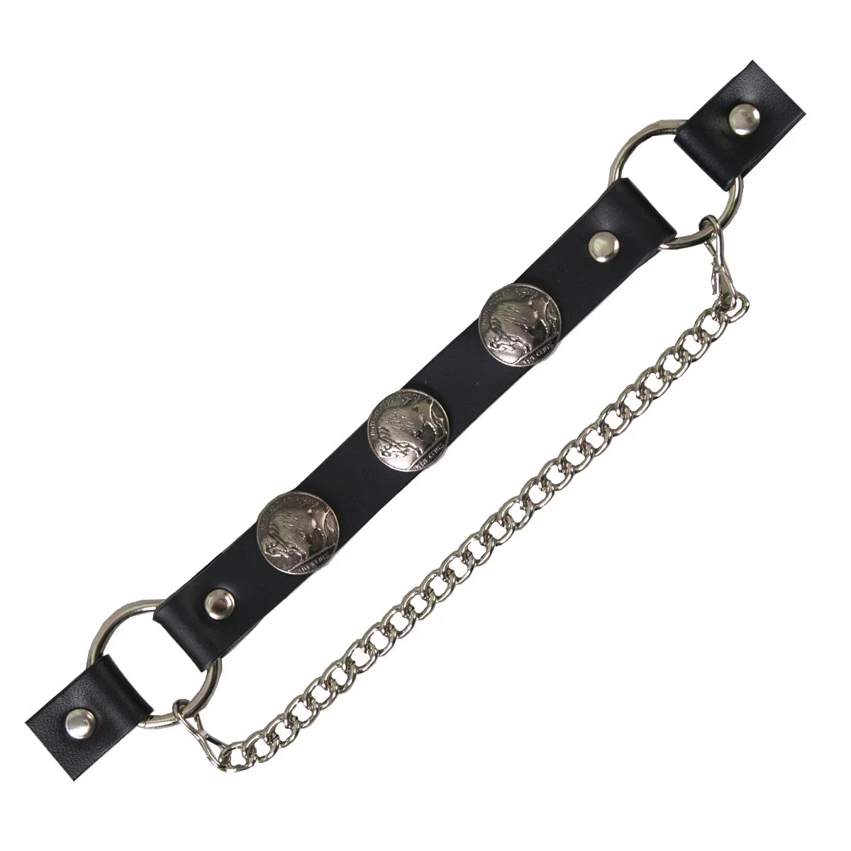 Image of Hot Leathers BNL1006 Buffalo Nickel Boot Chain