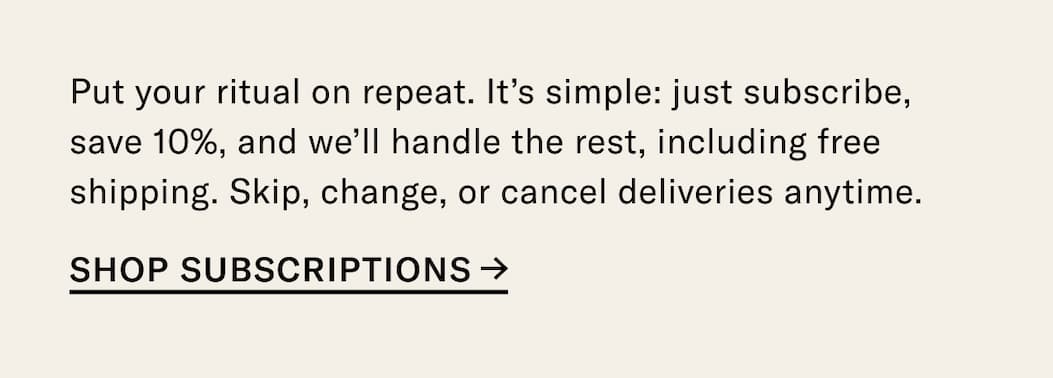 Shop Subscription 