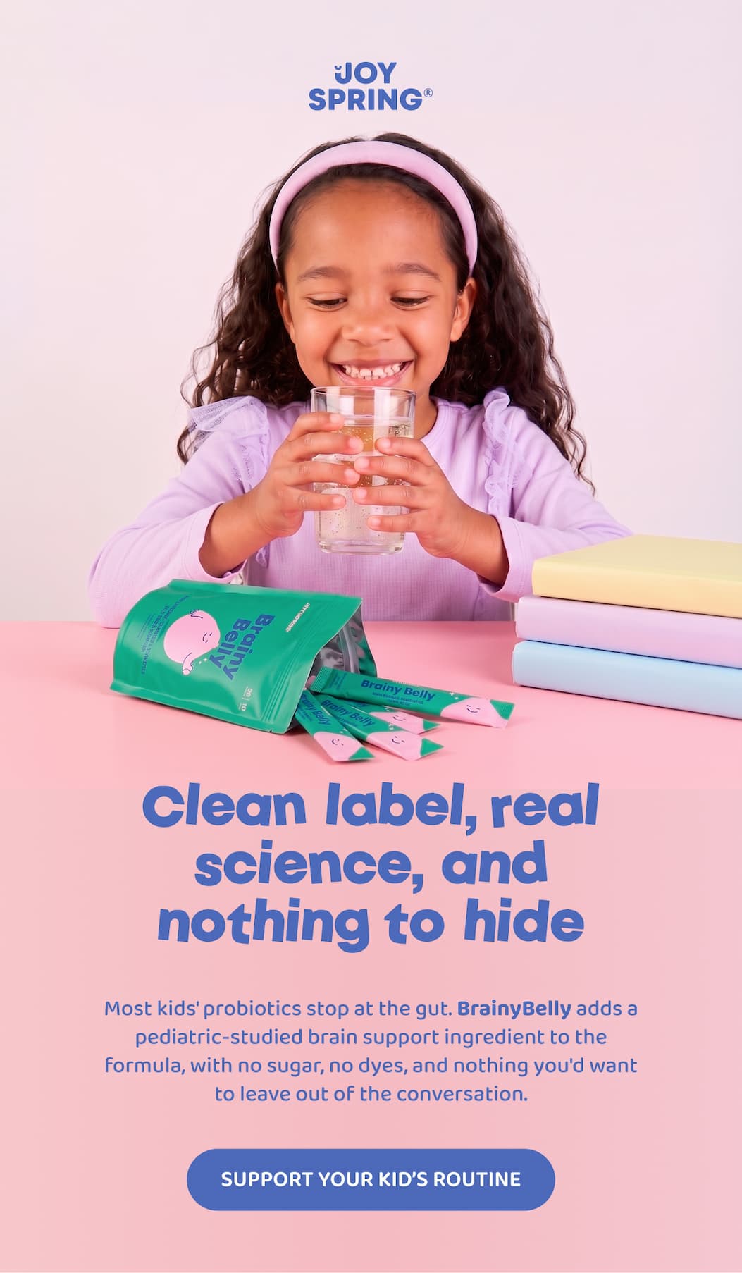 Clean label, real science, and nothing to hide