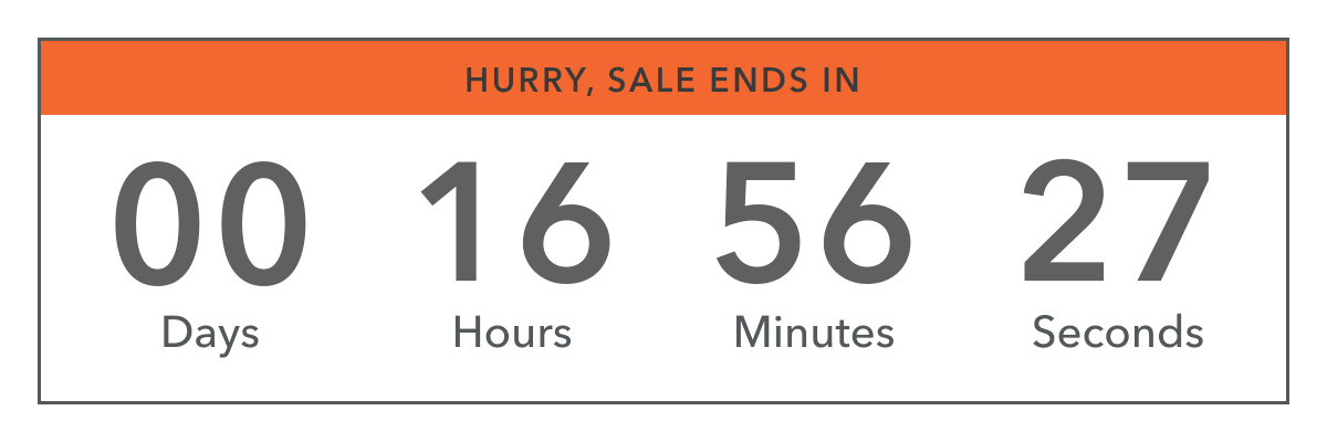 Up To 40% Off Final Hours