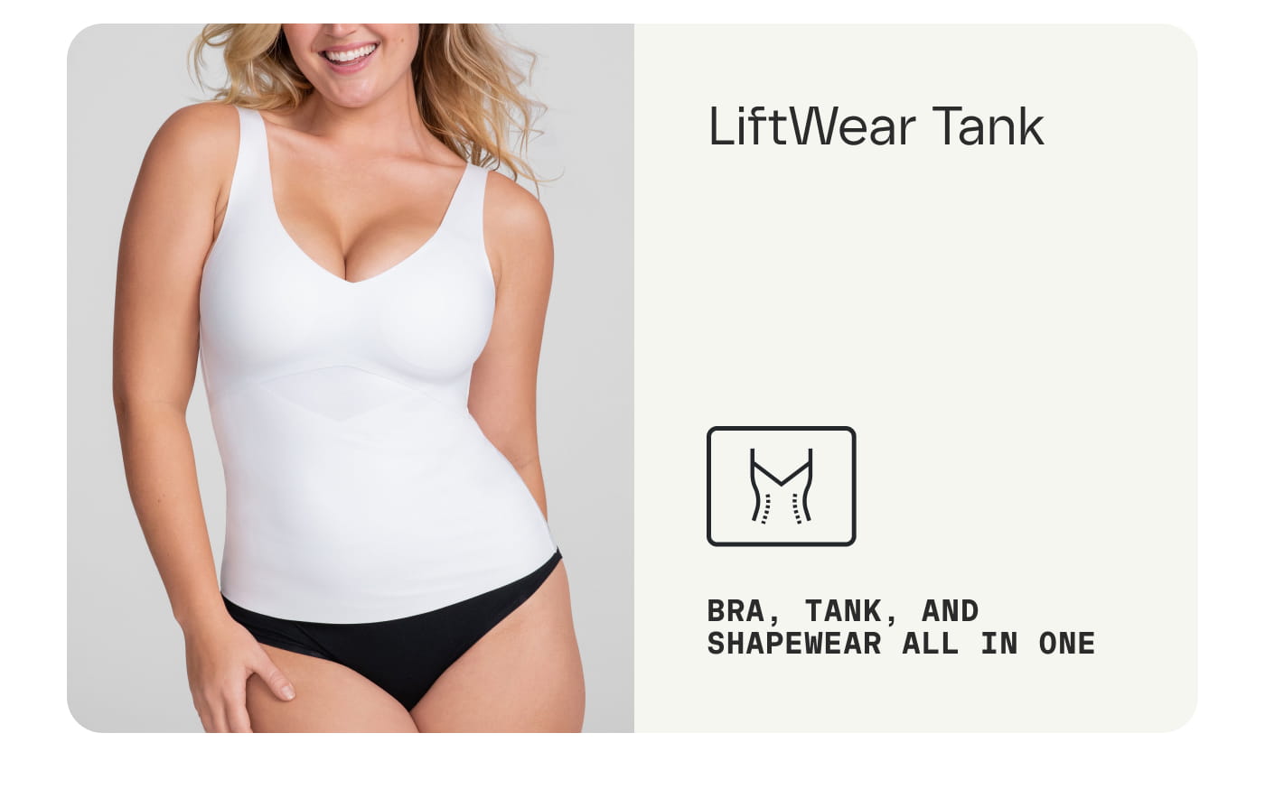 LiftWear Tank | BRA, TANK, AND SHAPEWEAR ALL IN ONE