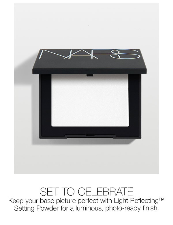Slot 4: Keep your base picture perfect with Light Reflecting™ Setting Powder for a luminous, photo-ready finish.