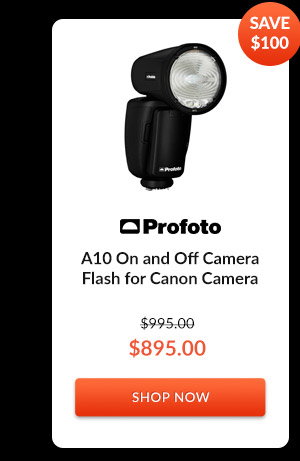 Profoto A10 On and Off Camera Flash for Canon Camera