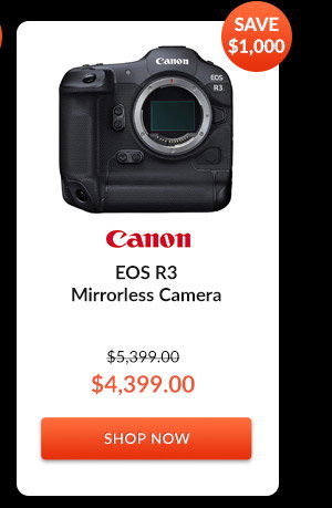 Canon EOS R3 Mirrorless Camera