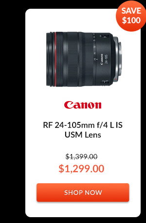 Canon RF 24-105mm f/4 L IS USM Lens