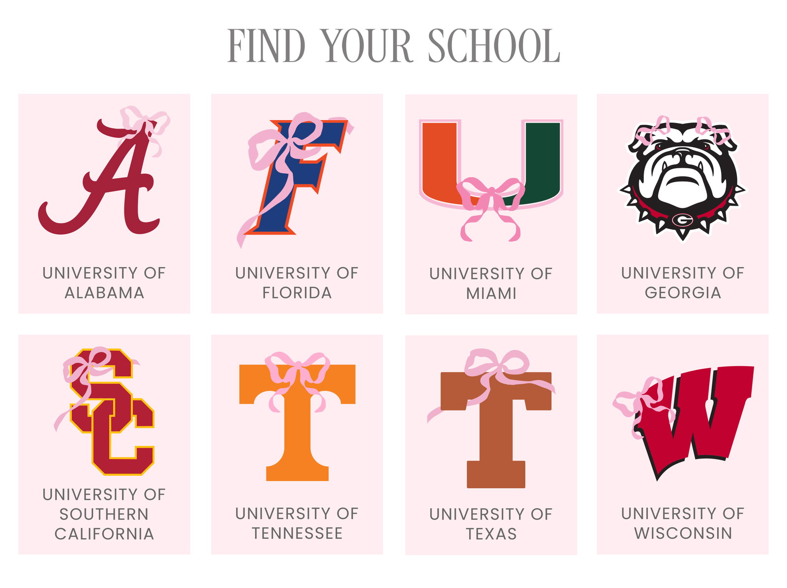 FIND YOUR SCHOOL