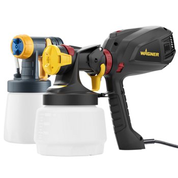 Wagner FLEXiO 2500 Kit Electric Handheld HVLP Paint and Stain Sprayer