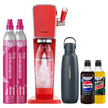SodaStream Art Sparkling Water Maker Bundle