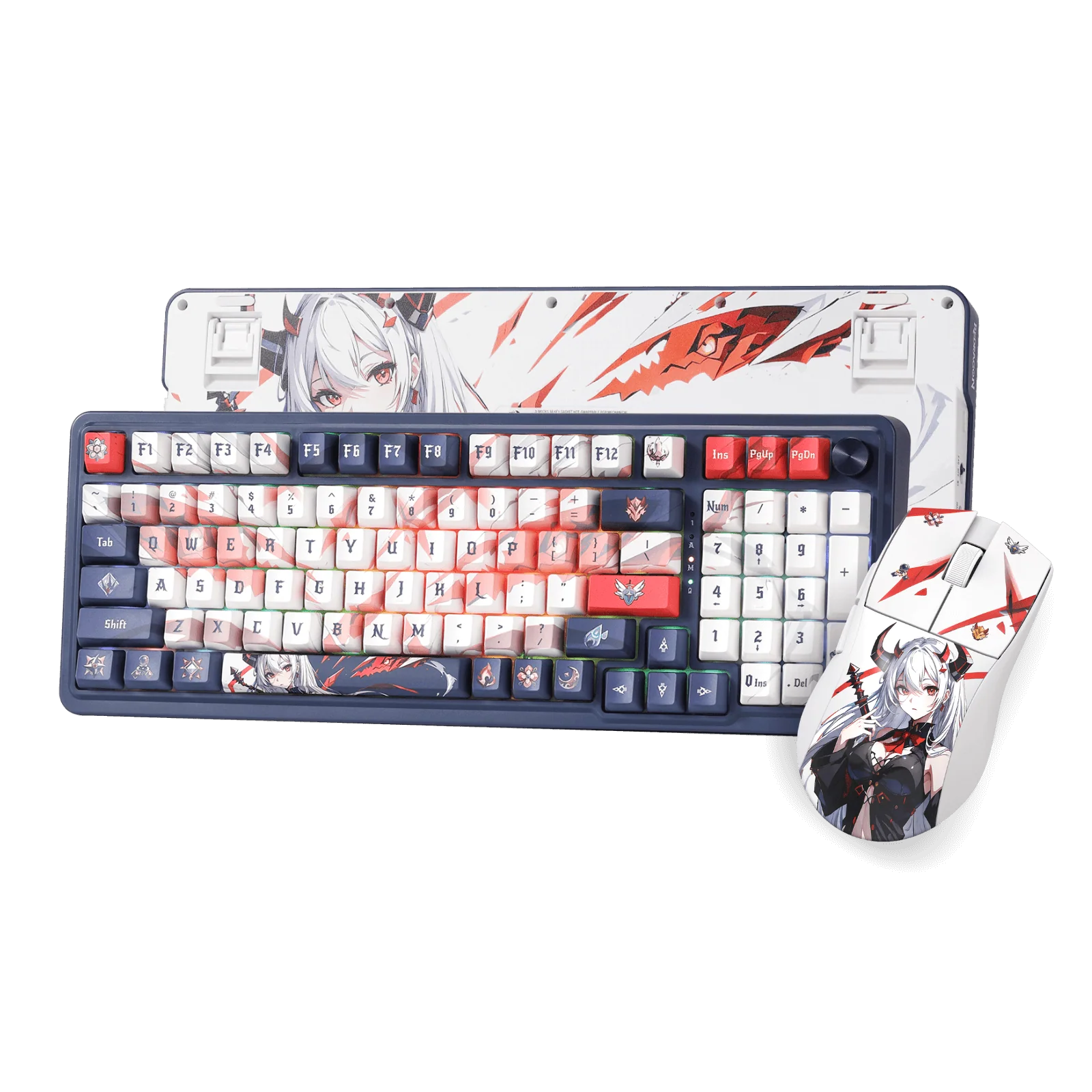 Image of EISA K686 PRO SE Keyboard & K1NG M916 PRO (1K Hz) Mouse Anime Combo