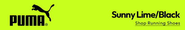 Puma (logo) Sunny Lime/Black | Shop Running Shoes