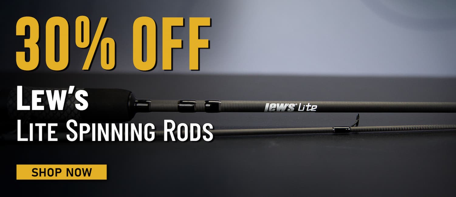 30% Off Lew's Lite Spinning Rods Shop Now