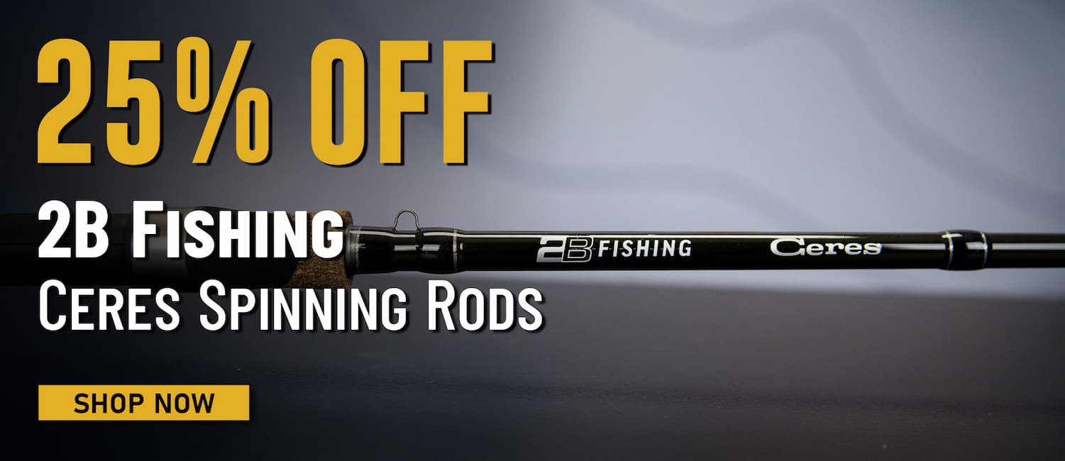 25% Off 2B Fishing Ceres Spinning Rods Shop Now