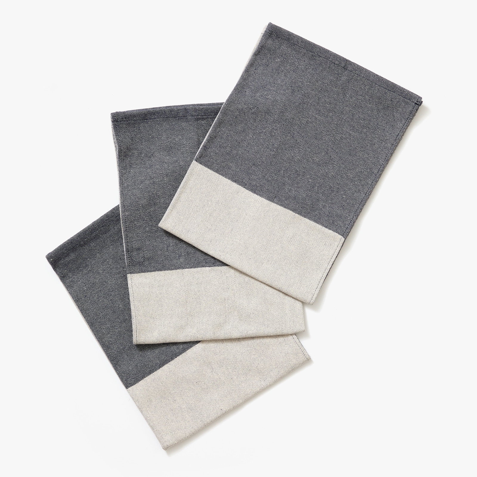 Image of Blueberry Blue Chef's Towels - Set of 3