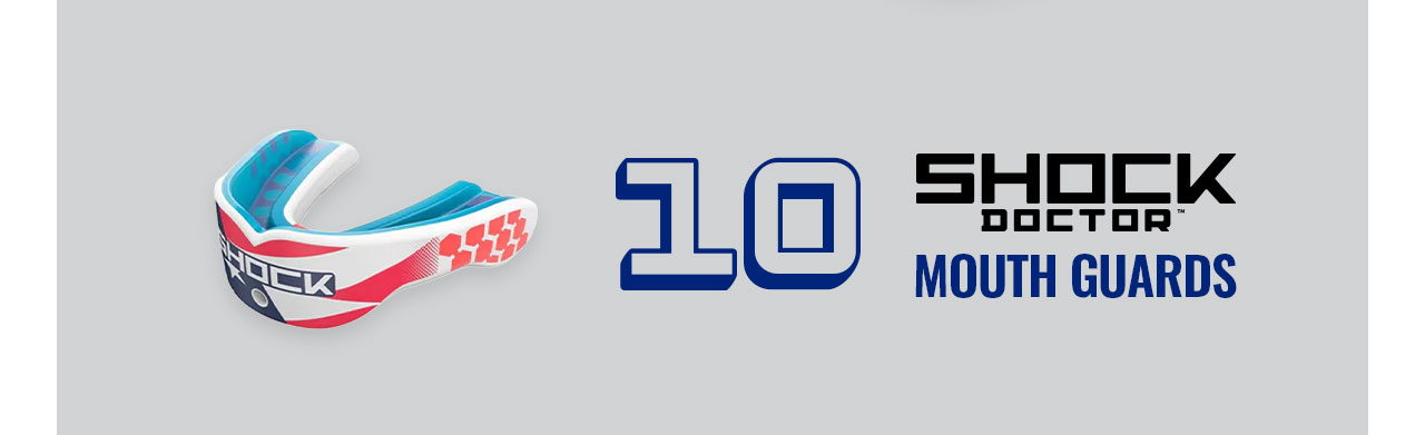 B10- Shock Doctor Mouth Guards