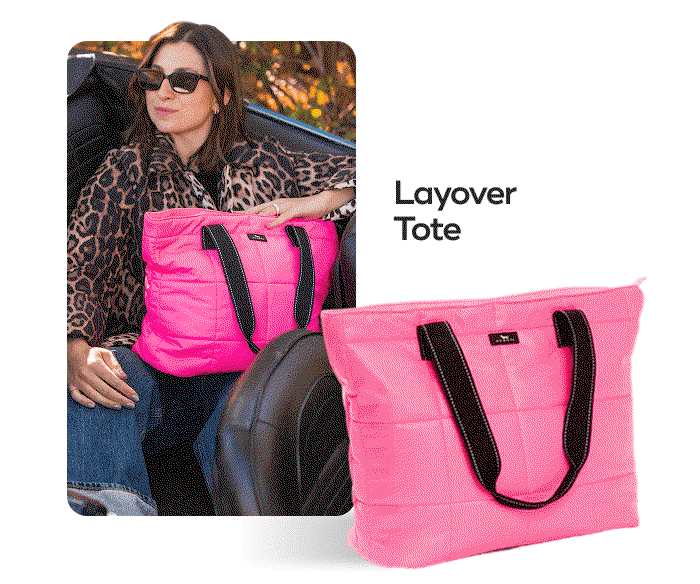 Layover Tote. Sized for the flight, with compartments that keep it all sorted. SHOP NOW