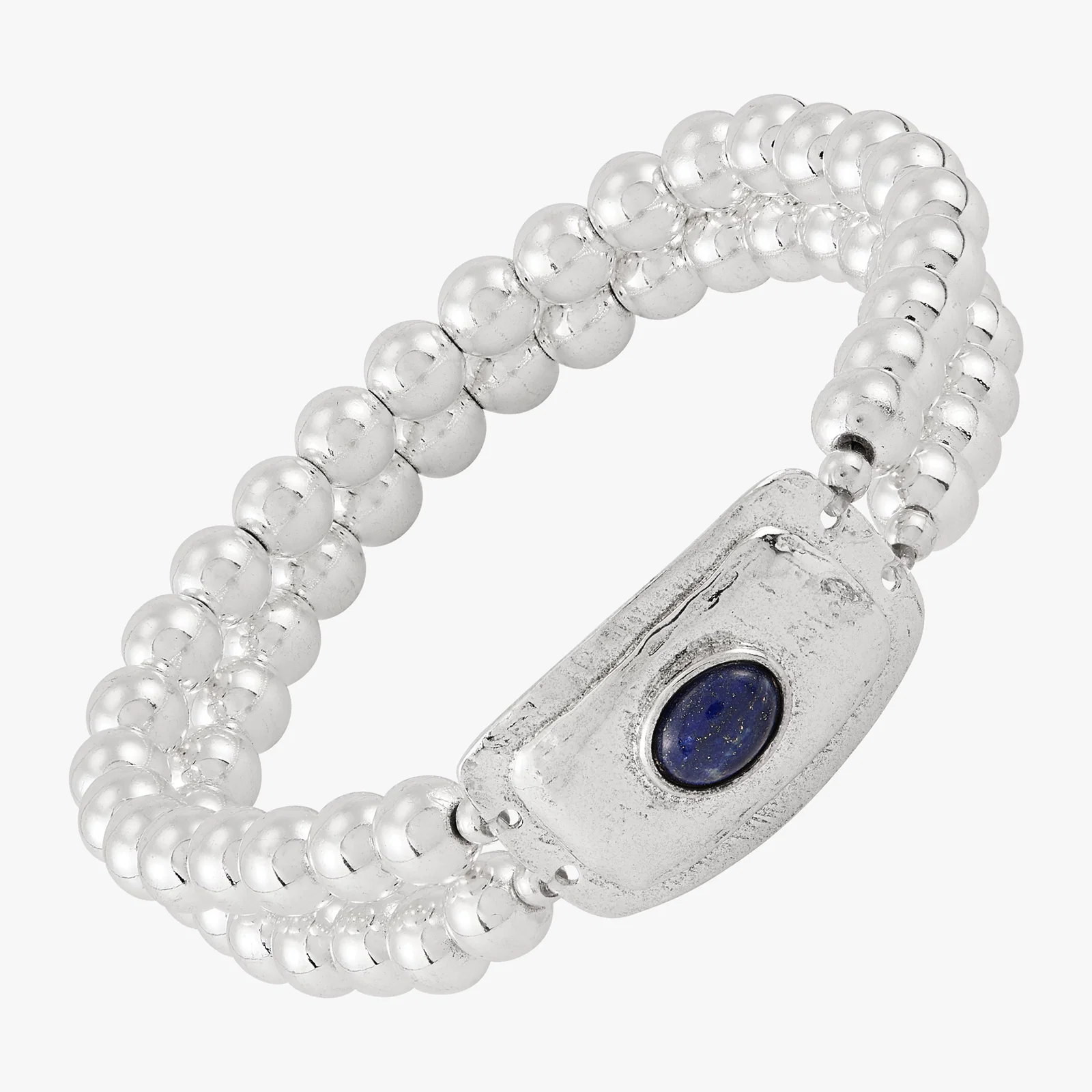 Celestial Bloom Stretch Bracelet, Mixed Stones