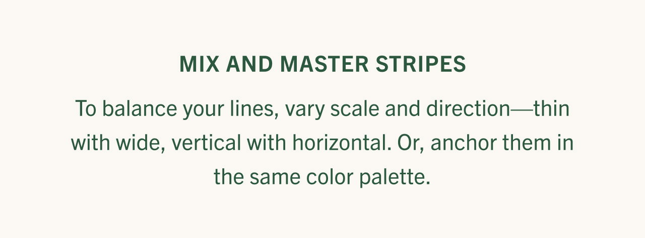MIX AND MASTER STRIPES