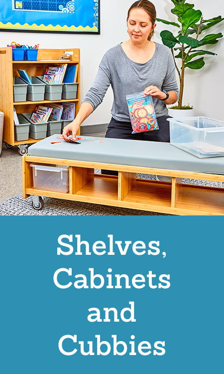 Shelves, Cabinets & Cubbies