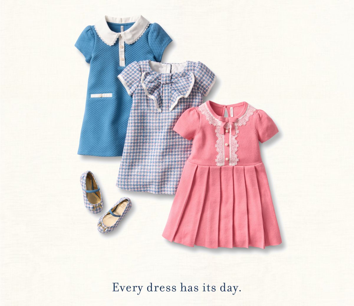 LEAD WITH STYLE A touch of texture. A freshly picked floral. These are the dresses you'll love fur-ever.
