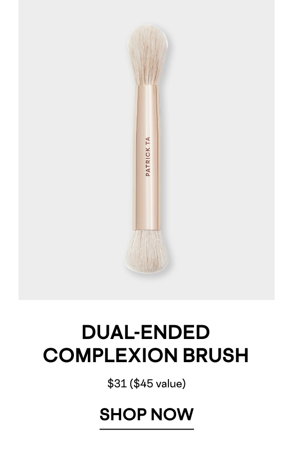 DUEAL ENDED COMPLEXTION BRUSH