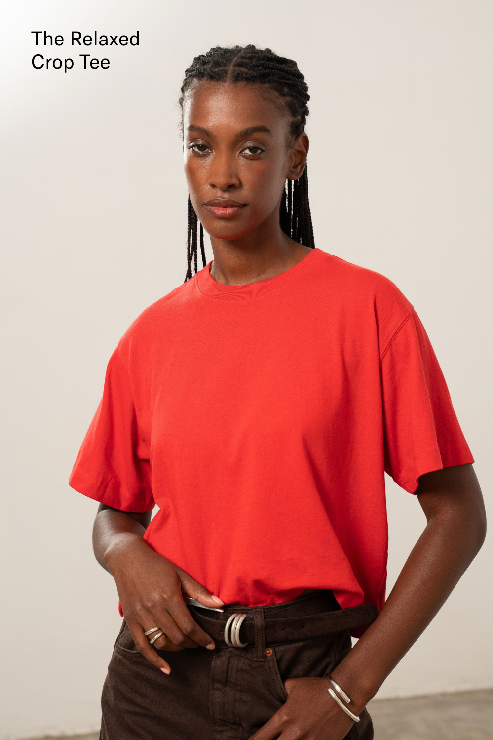 Relaxed Crop Tee
