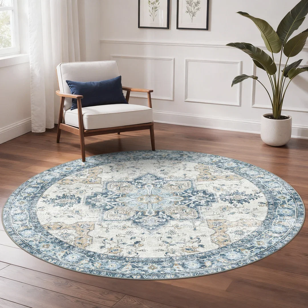Roehit Oriental Performance Machine Washable Area Rug
