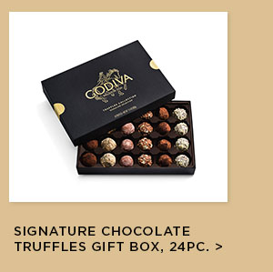 Signature Chocolate Truffles Gift Box, 24pc.