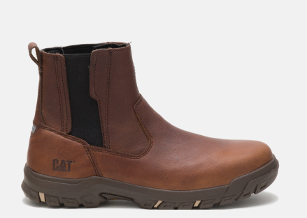 CAT Footwear - Women's Abbey Steel Toe Work Boot - Butterscotch colorway.