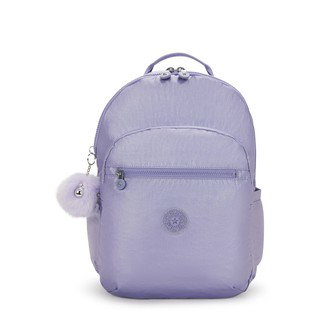 Seoul Extra Large Metallic 17" Laptop Backpack-Amethyst Aura Metallic