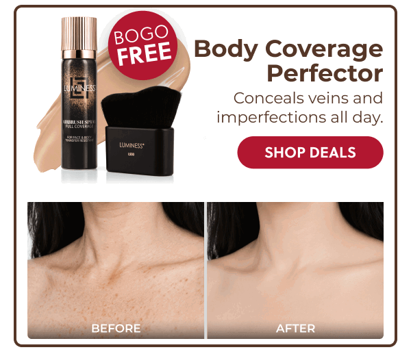 BODY COVERAGE PERFECTOR: Conceals veins and imperfections all day.
