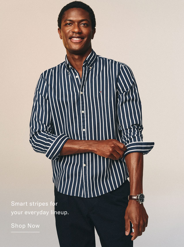 Smart stripes for your everyday lineup. Shop Now Shop Now