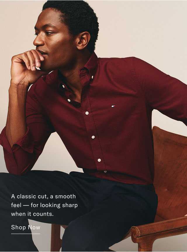 A classic cut, a smooth feel for looking sharp when it counts. Shop Now